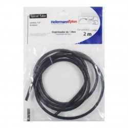 Organizador de Fios 1/4" Hellermann Preto