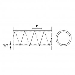 Organizador de Fios 1/4" Hellermann Preto