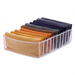 Organizador de Gavetas Colmeia Transparente 30x40x10cm Paramount