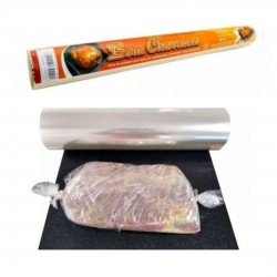 Papel Celofane Bom Churrasco 60cm com 15m 18 micras