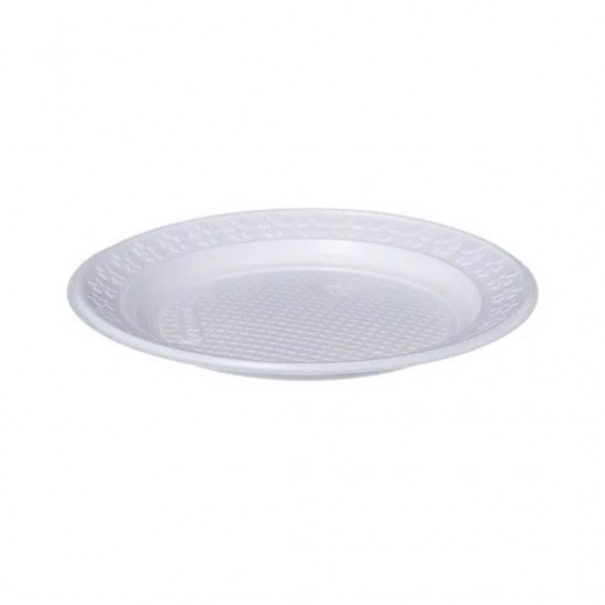Prato Descartável Redondo 15cm Raso Kerocopo com 10 unid. Prato Descartável Redondo 15cm Raso Kerocopo com 10 unid.