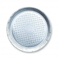 Prato Laminado Redondo n°2 (20cm) com 5 unid.