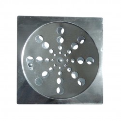 Ralo Grelha Quadrado 10x10cm Clarinox Ralo Grelha Quadrado 10x10cm Clarinox
