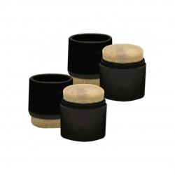 Sapata com Feltro para Pés de Cadeira 1 1/4" Yanzi com 4 unid.