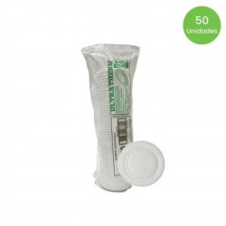 Tampa para Pote de Isopor MR200/300 Ultratherm com 50 unid. Tampa para Pote de Isopor MR200/300 Ultratherm com 50 unid.