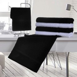 Toalha de Rosto 42x70cm Bene Casa Preta