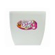 Vaso Quadrado Cachepô n°16 Okla Oxford - Branco Vaso Quadrado Cachepô n°16 Okla Oxford - Branco