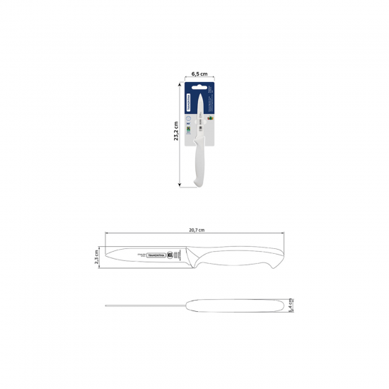 Faca de Inox Legumes 4" Tramontina Premium Faca de Inox Legumes 4" Tramontina Premium