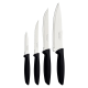 Conjunto p/ Churrasco Tramontina Plenus 4 peças Preto
