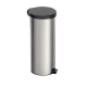 Lixeira Inox com Pedal 30L Tramontina Tampa Preta