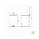 Lixeira Inox com Pedal 20L Tramontina Loop